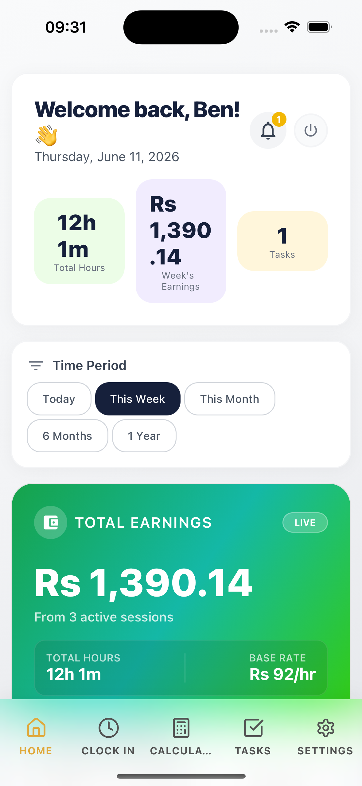 Kiruko employee app